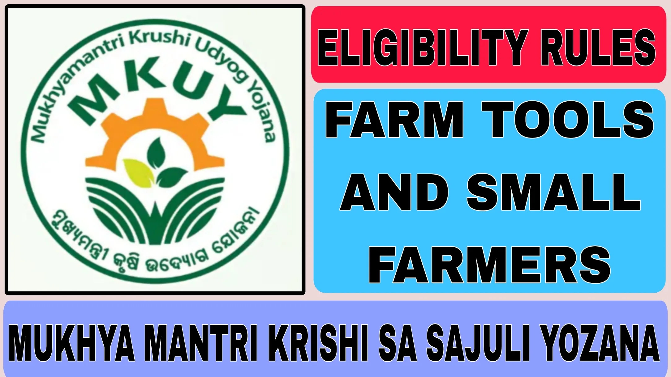 Mukhya Mantri Krishi Sa Sajuli Yozana